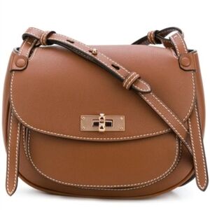 Bally B turn medium saddle bag. Like new with authentication card.